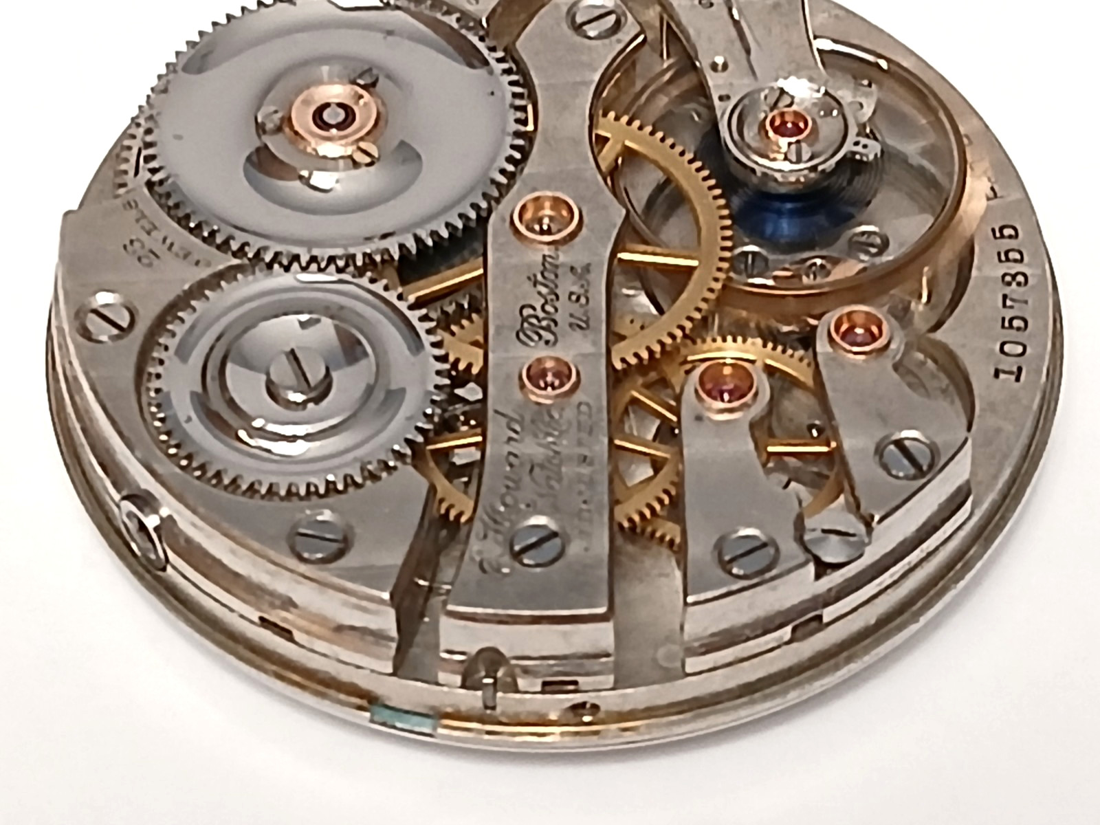 Very High Grade Howard 16 size 23 Jewel Series 0, Monty Dial pocket watch. Runs!