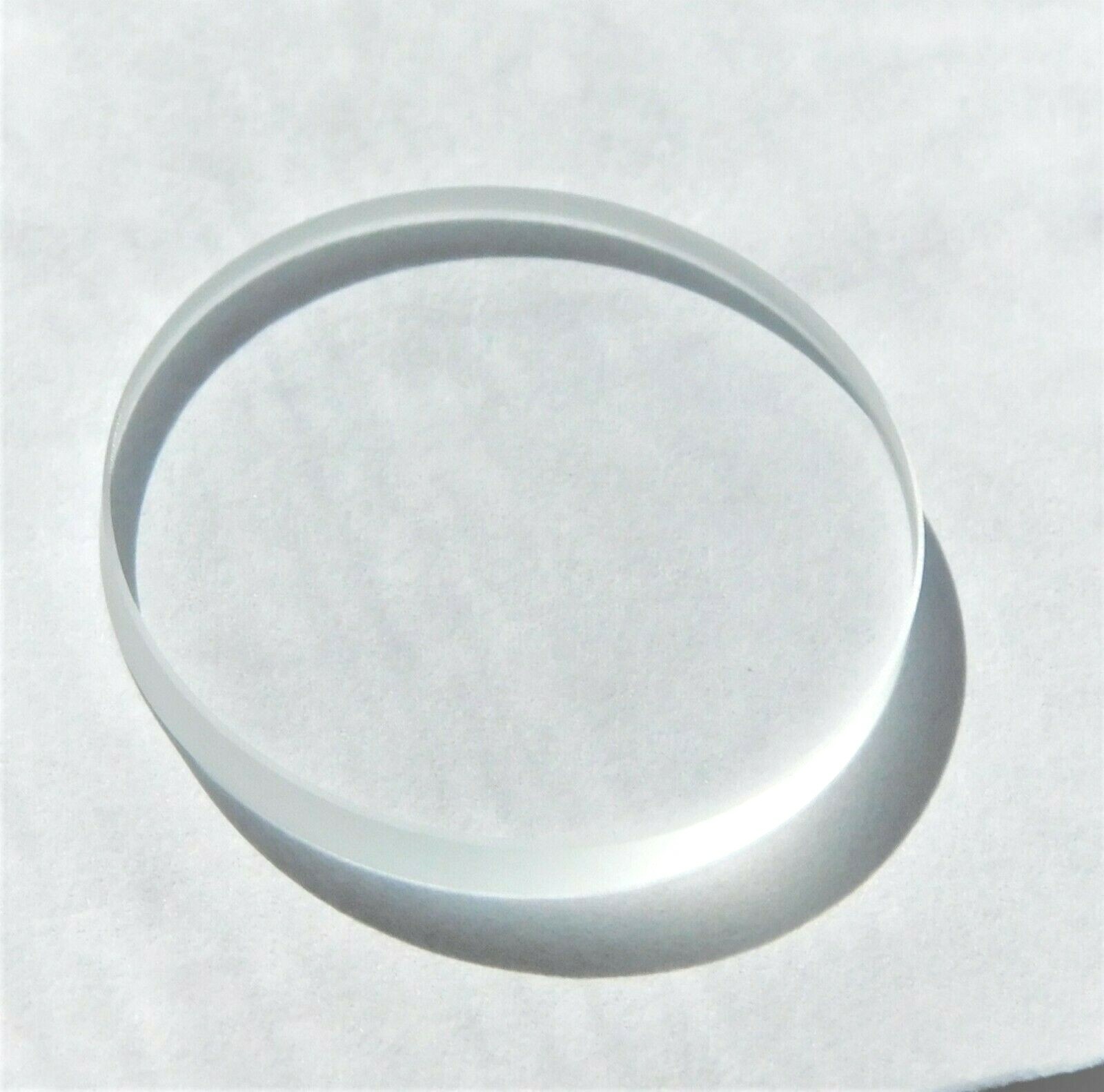 Flat mineral glass watch crystal 3.00mm thick, diameters 25.0 to 28.9mm 1 piece