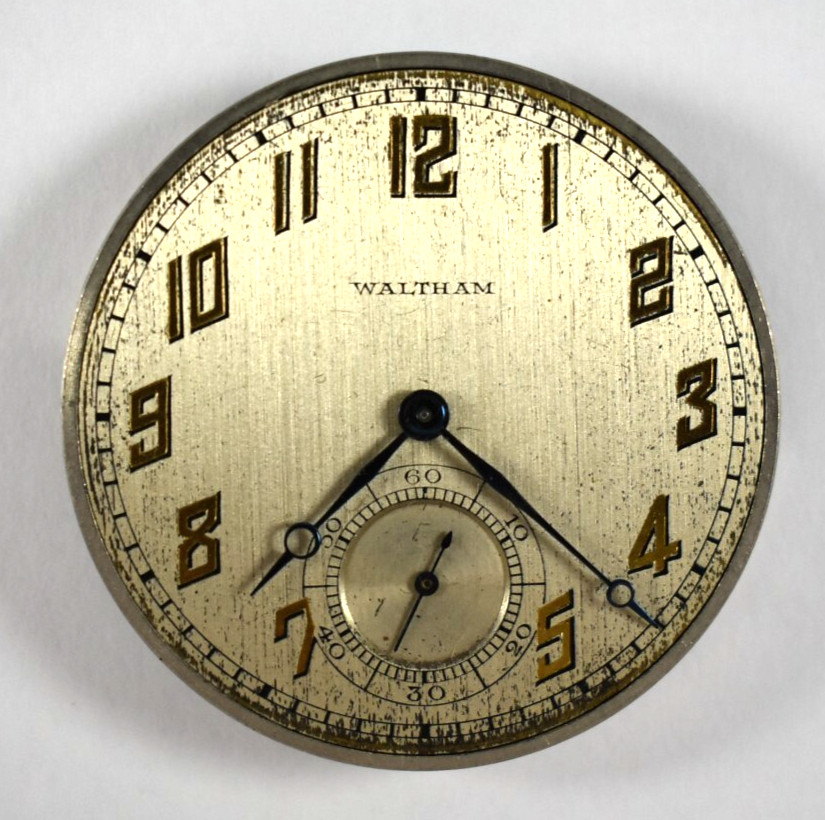 Vintage Waltham Grade 225 12s 17J OF Pocket Watch Movement lot.wz