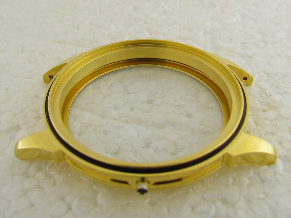 Gold Steel Case NEW!! for Movement IWC Patek Philippe Omega Rolex Chopard Zenith