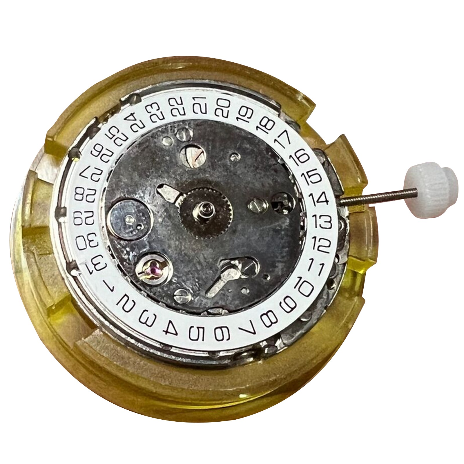 Date @3 21600 Silver Plated 3 Hands Automatic DG4813 Mechanical Movement Parts d
