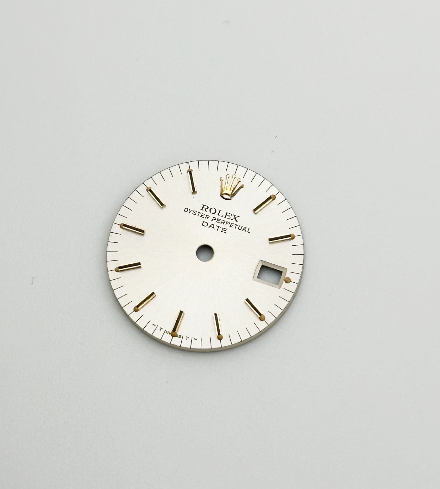 ROLEX Ladies Date Silver Index Stick Dial