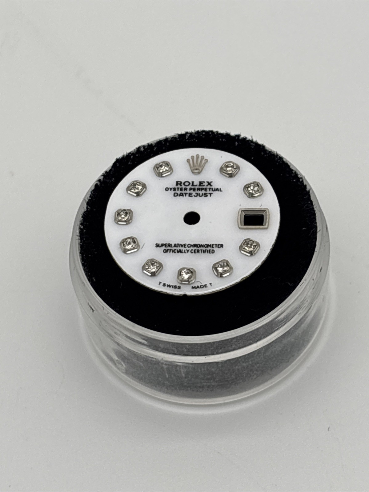 Rolex Lady Datejust White Dial Factory Diamond Markers – 26mm case No Papers