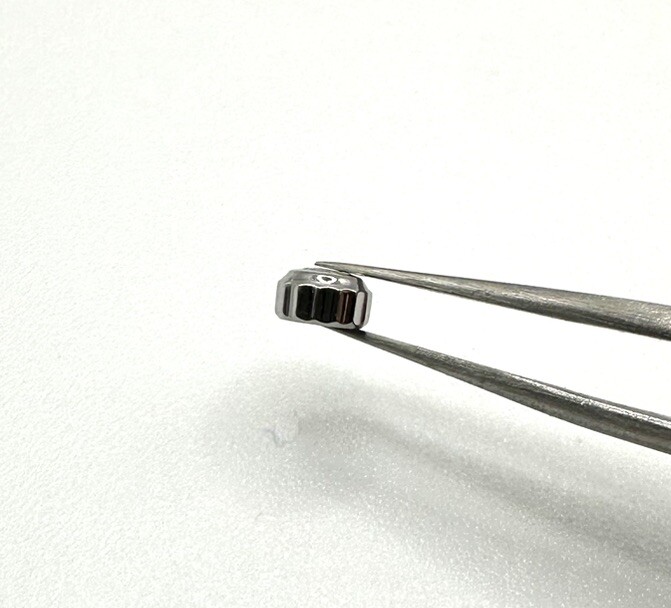 New Genuine Longines 4.0mm Stainless Steel Waterproof Crown Part