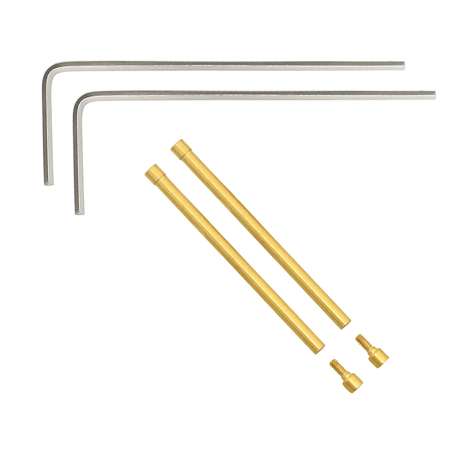 30mm Gold Replacement Screw Tube Bar For Blancpain Fifty Fathoms Lugs