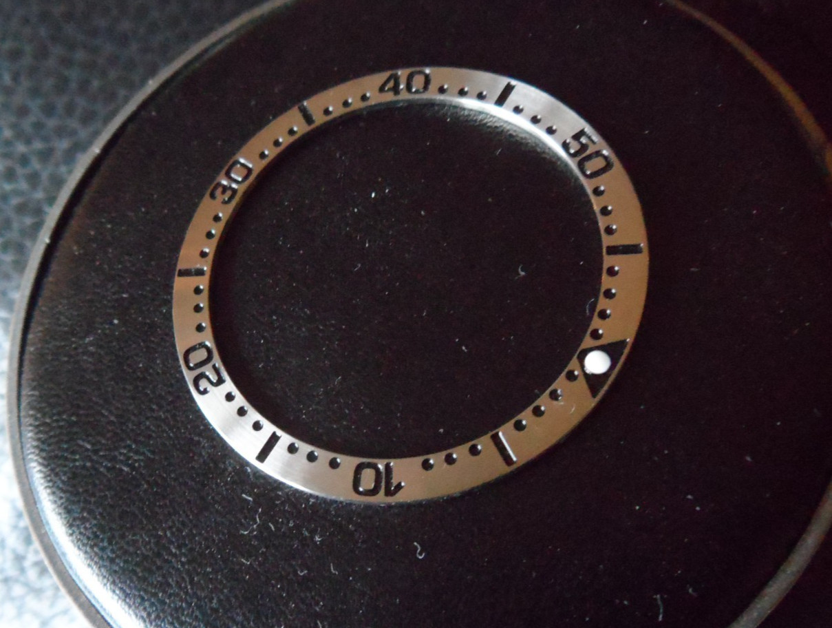 Flat Steel Bezel Instert for Seiko SKX SRPD Stainless Steel insert+Adhesive Ring