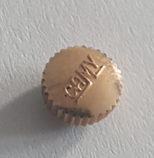 Camy Gold Plated Water Resistant Crown