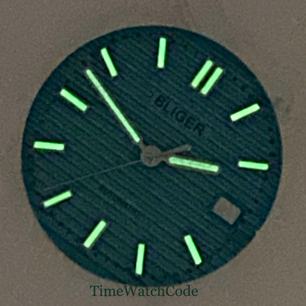 40mm Watch Case+Dial Sapphire Crystal Fit NH35A Miyota8215 DG2813 ETA2824 PT5000