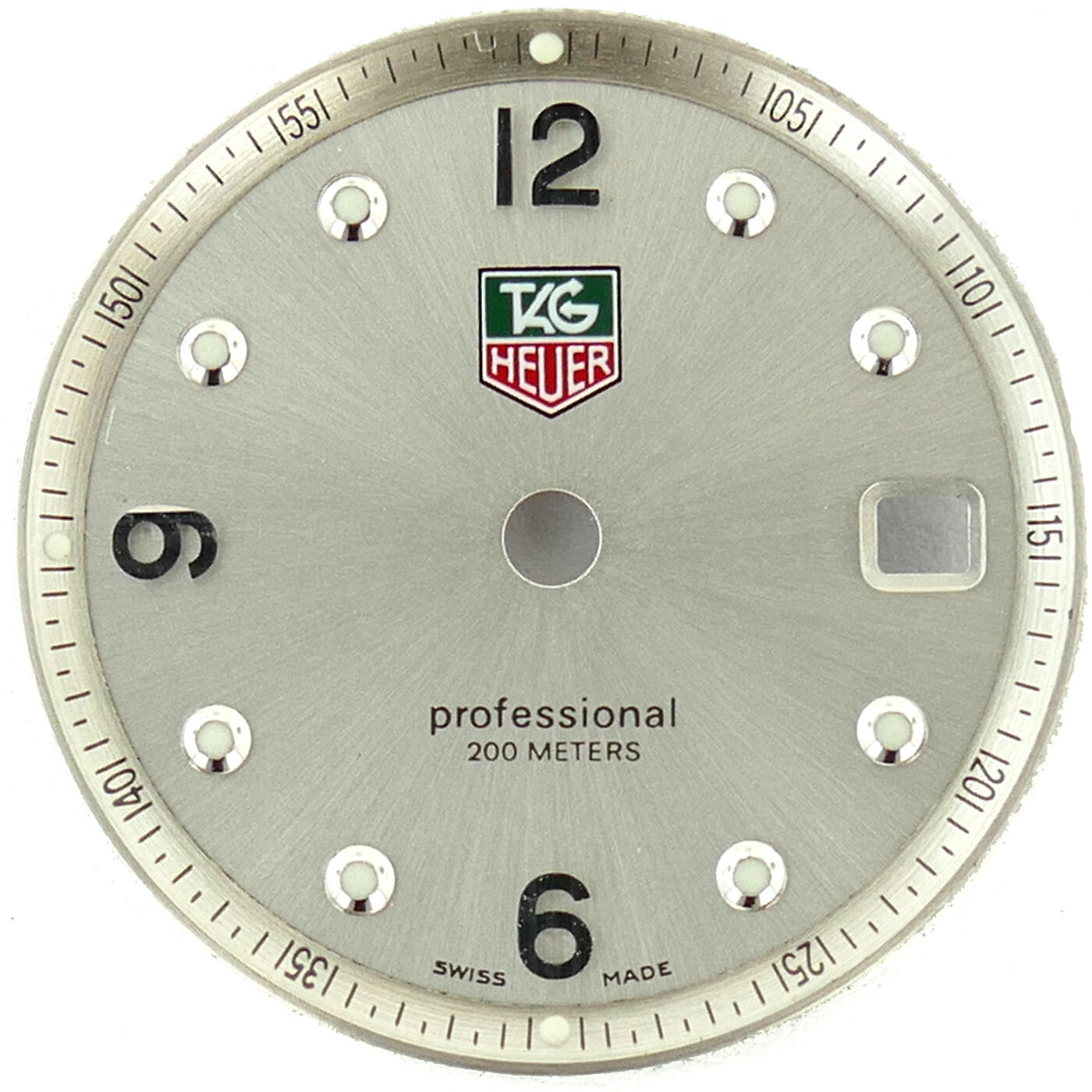 TAG HEUER PROFESSIONAL 200 METERS SILVER DIAL