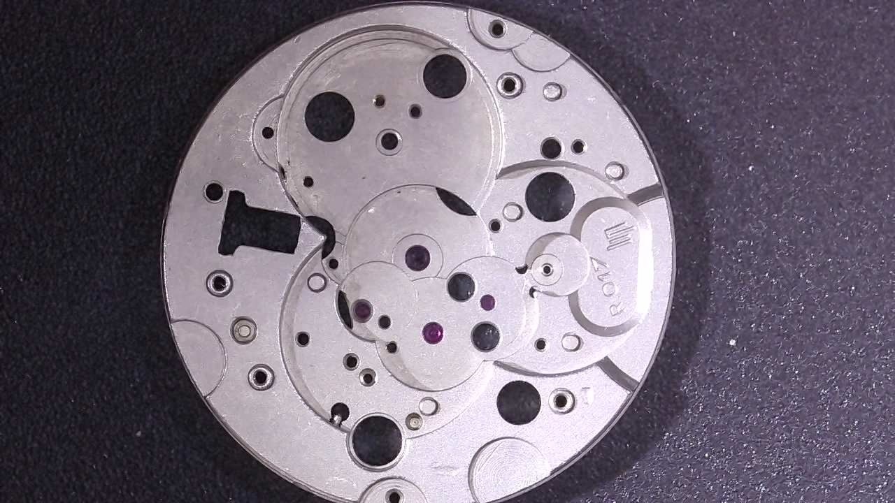 Ancienne Platine De Mouvement Montre Incomplete Lip R017