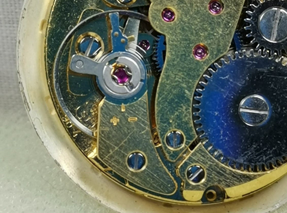 Avia Date 17J Cal. FHF ST 96-4 Swiss Wristwatch Movement Parts/ Repair!