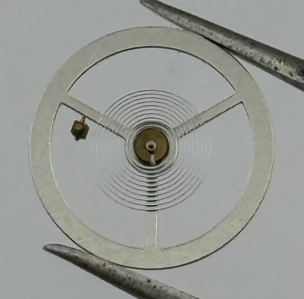 BFG 582 Balance Wheel Complete And Spring 13½”’ 1782 Watch Movement Parts NOS