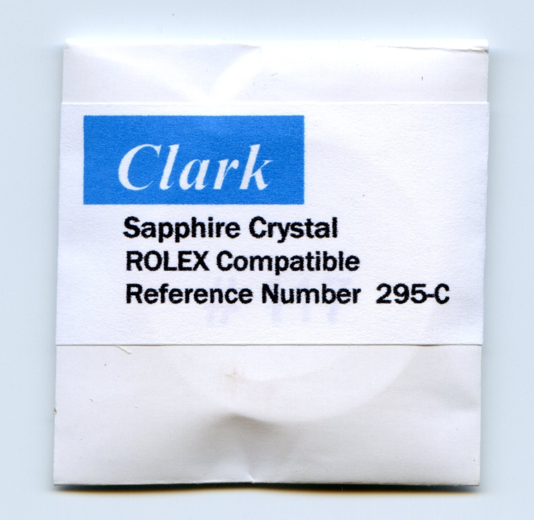 “Clark” Ref. 25-295C Sapphire crystal for Rolex 25-295-C 295C