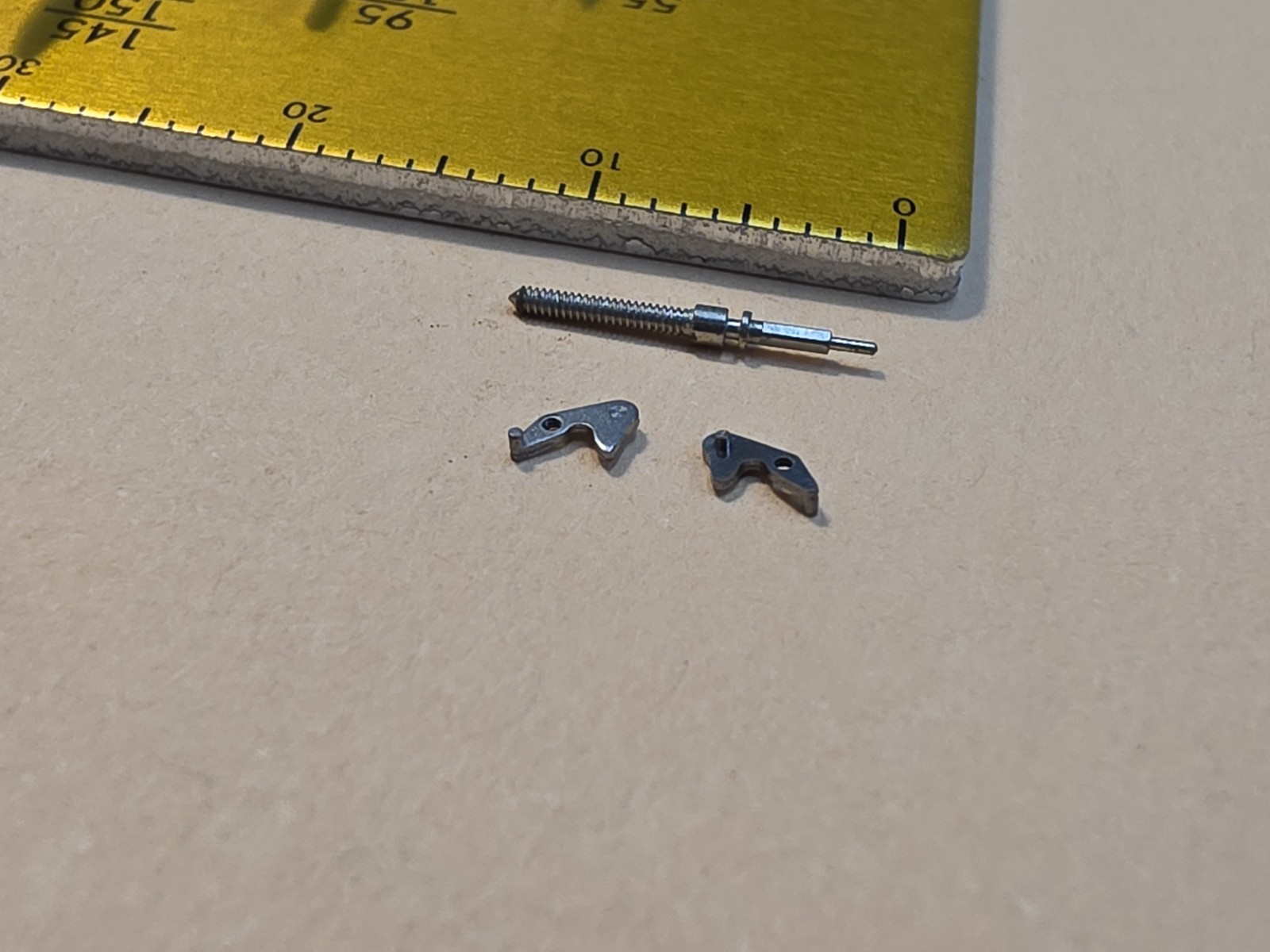 Small Lot Of NOS Bulova 8 AE Parts-2 Set Levers And 1 Winding Stem Parts Spares