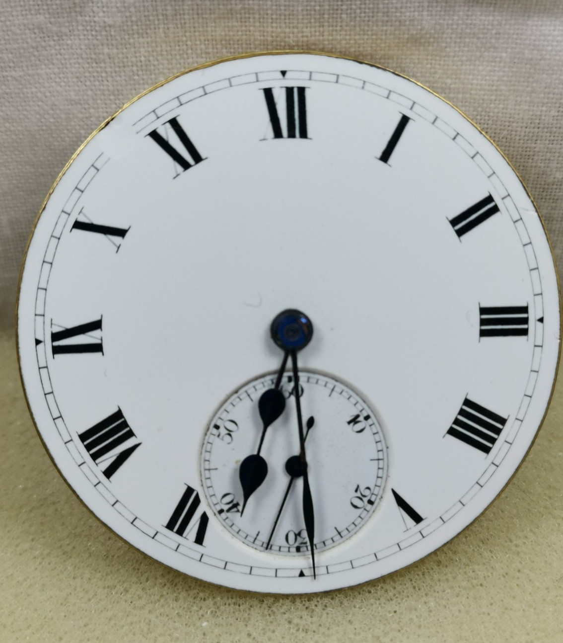 Rotherhams London Pocket Watch Movement 41.3 mm Parts/ Repair!