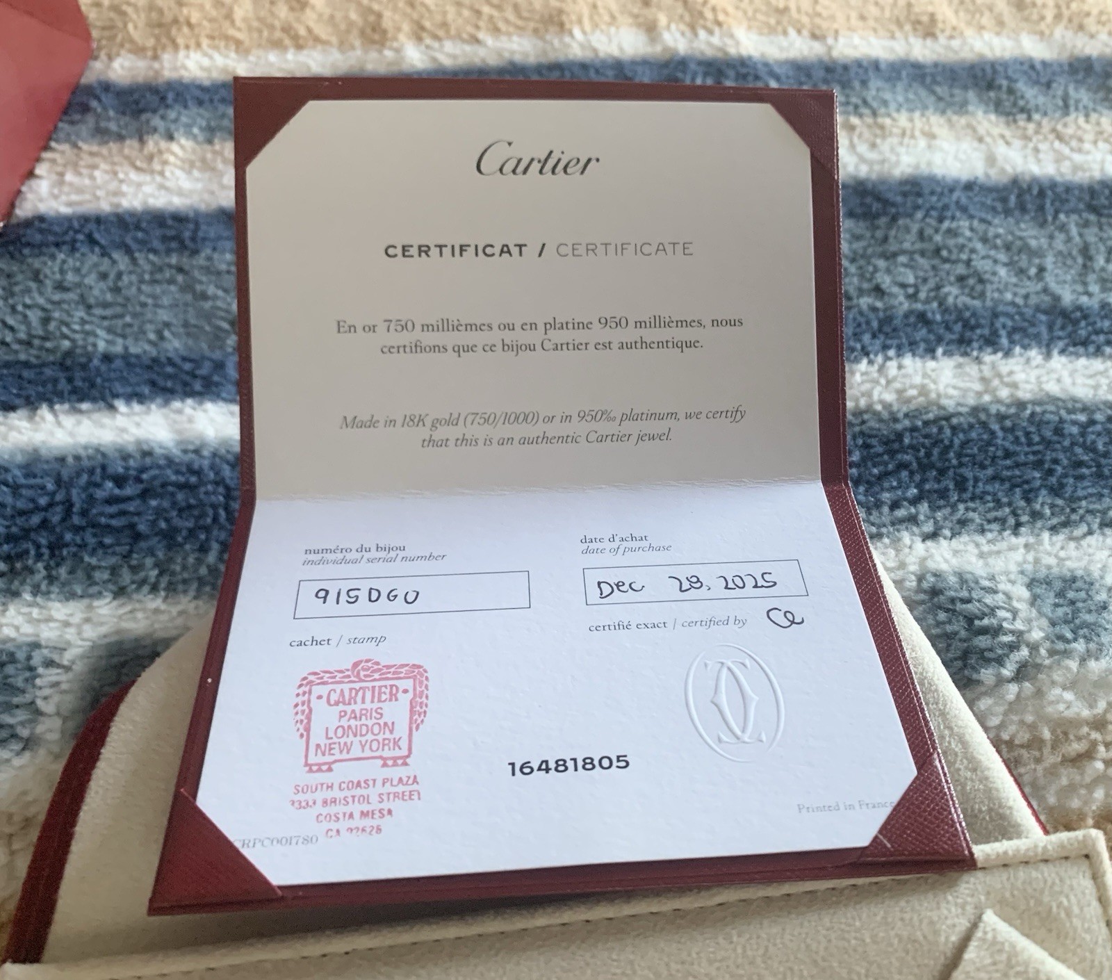 Preowned Cartier Bundle ￼