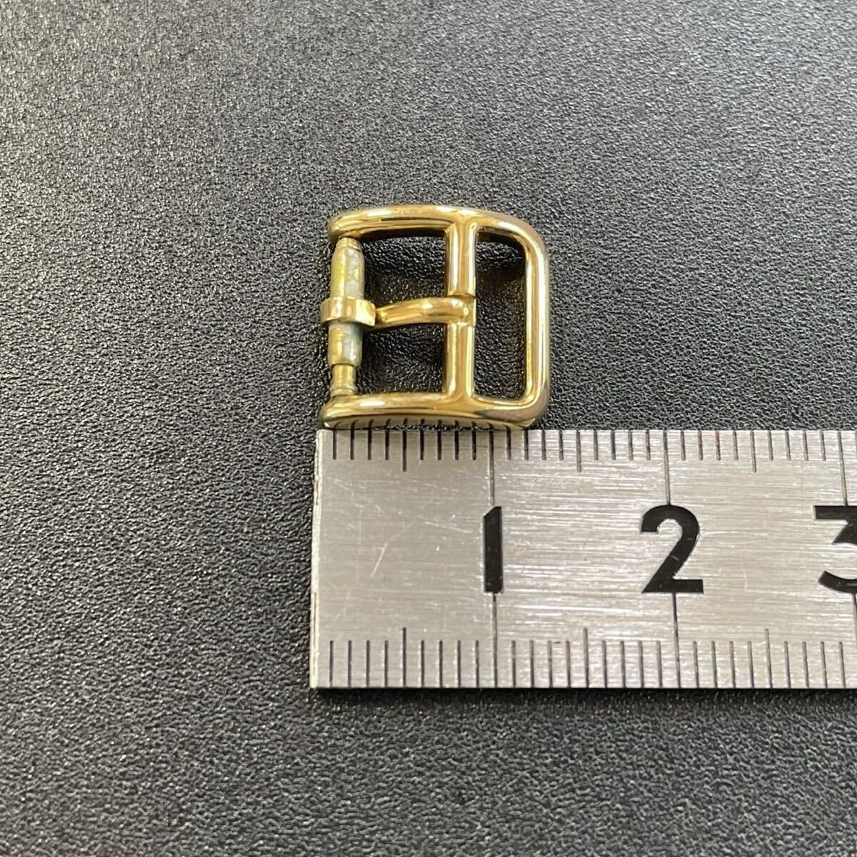 Genuine Hermès Watch Buckle 10mm GP Gold Plated for Leather Strap
