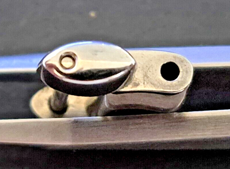 EBEL BELUGA BAND BRACELET LINK ALL STEEL 15.5mm Wide Steel with Pin excellent