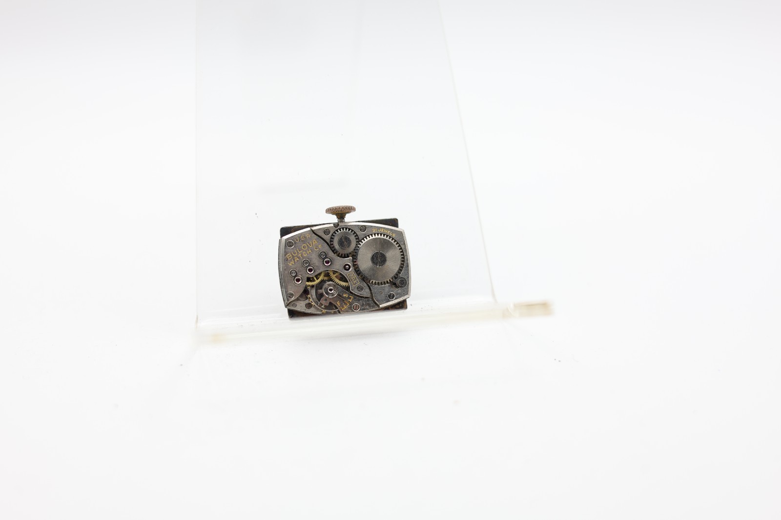 BULOVA CAL. 7AK, 21j WRIST WATCH MOVEMENT GOOD BALANCE (EF)