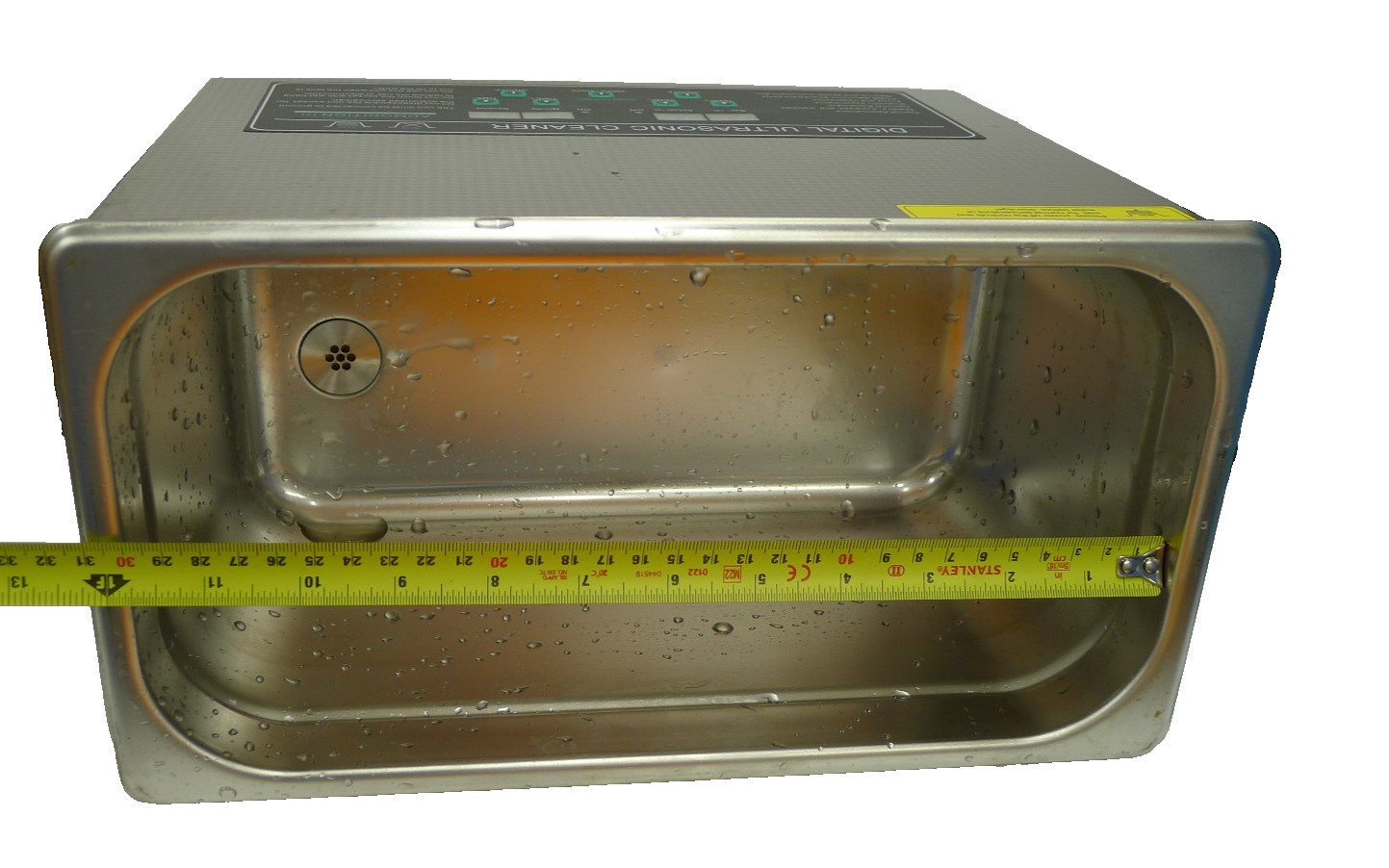 Ultrasonic Watch/parts Cleaning machine tank JPS30-AD (unused) 6L heated/timer