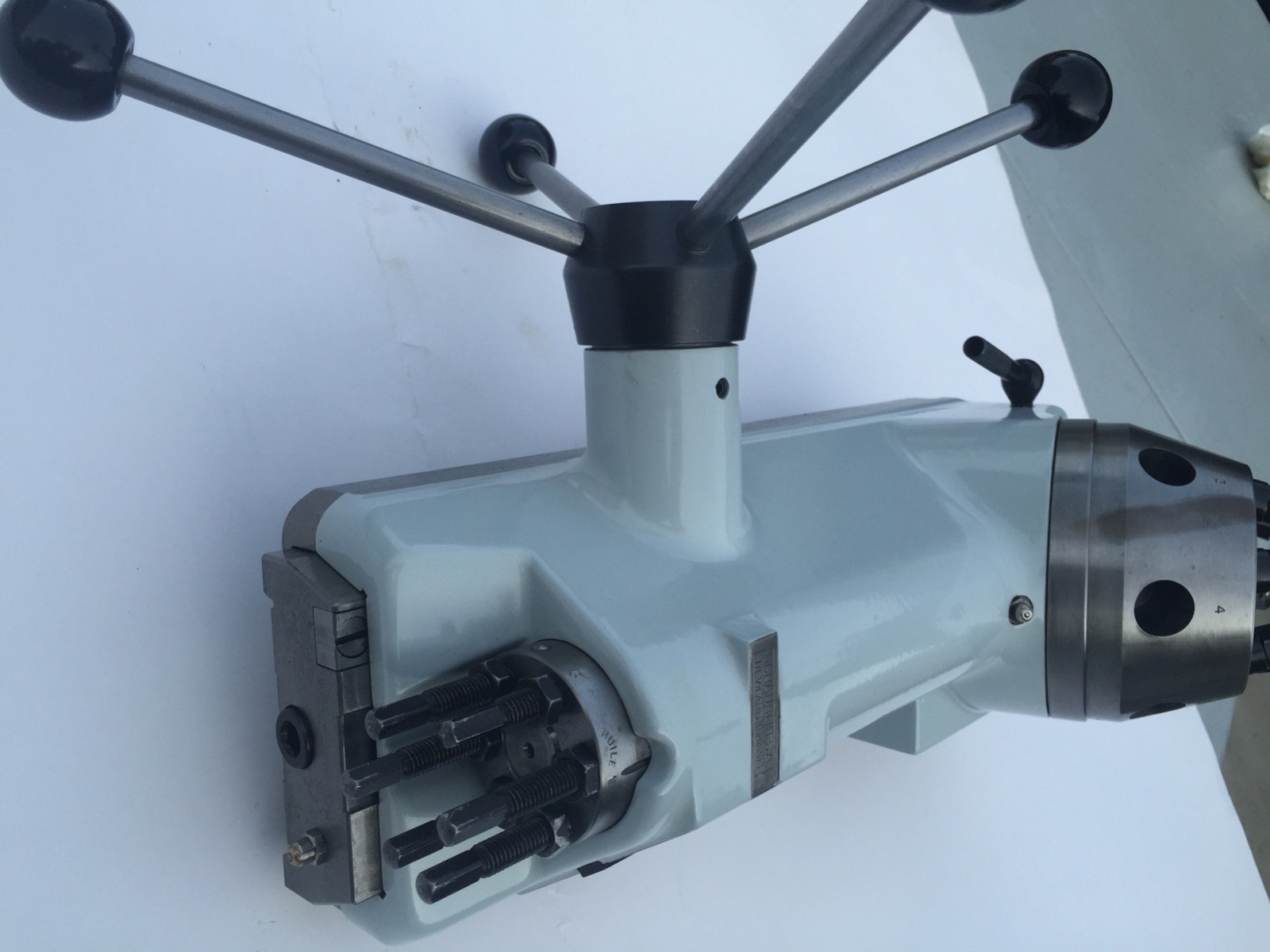 Schaublin 102 lathe Turret with star wheel