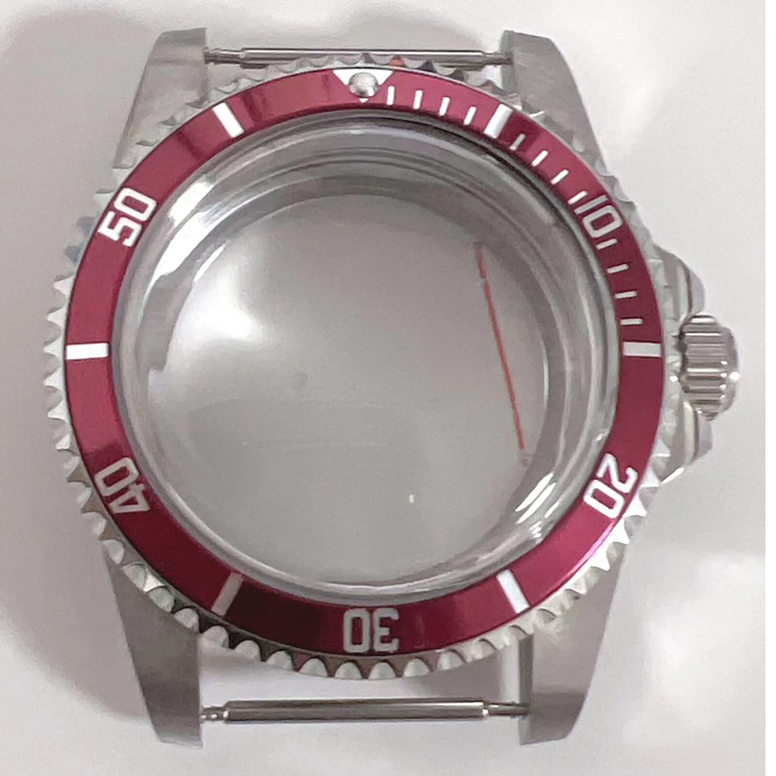 39.5MM Retro Watch Case Steel Acrylic Glass Case for NH35 NH36 Watch Movement