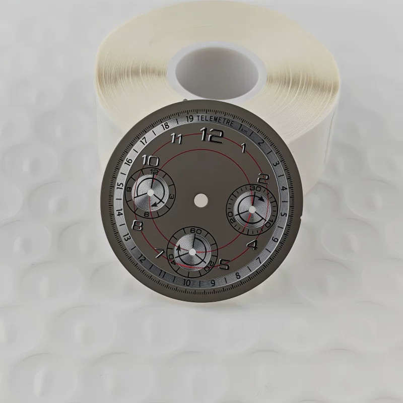 29.5mm Multi-functional Watch Dial No Luminous for Vk63 Movement Watch Parts