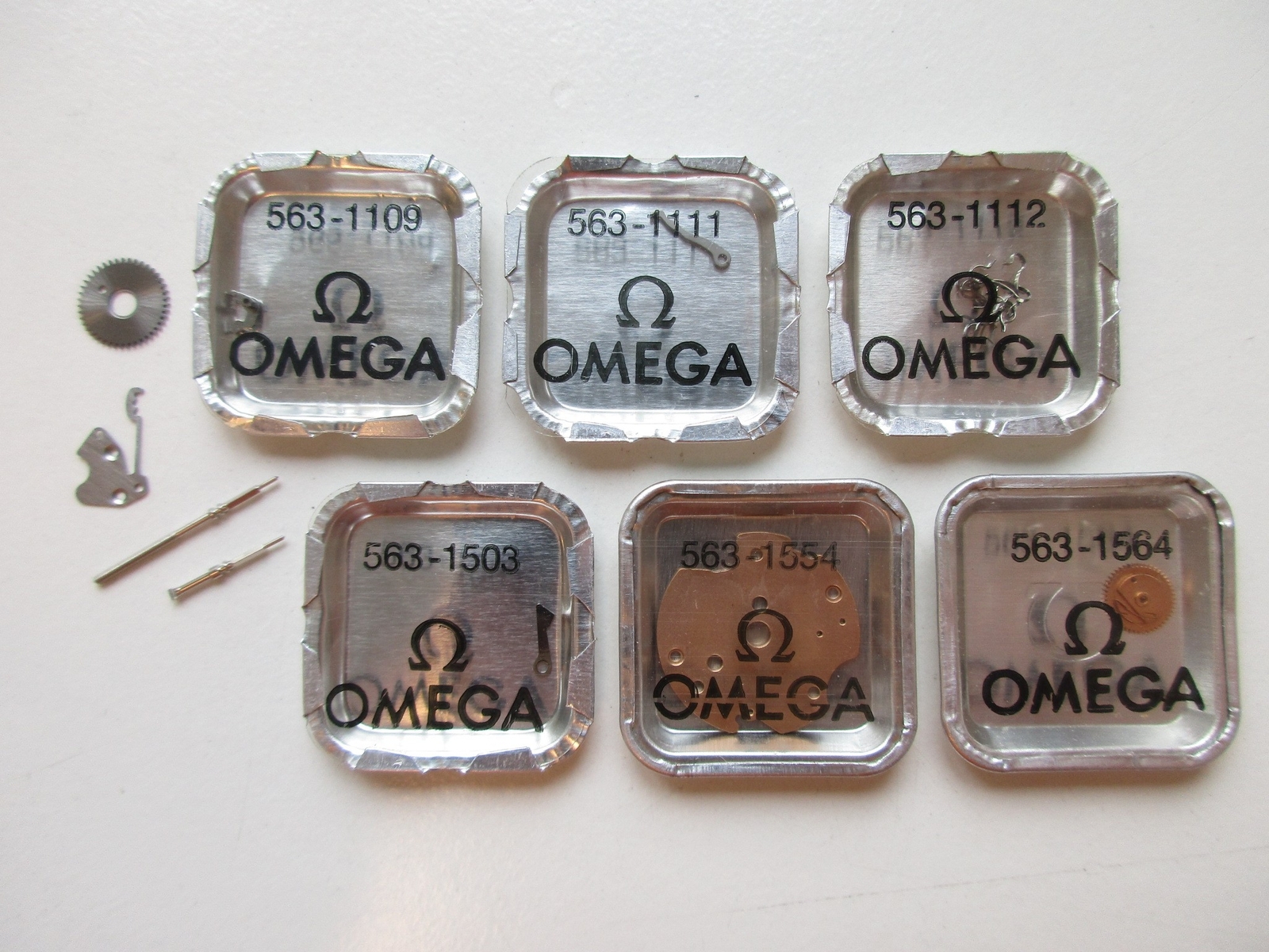 Omega 12½”‘ cal. 563 Swiss watch movement part – choose