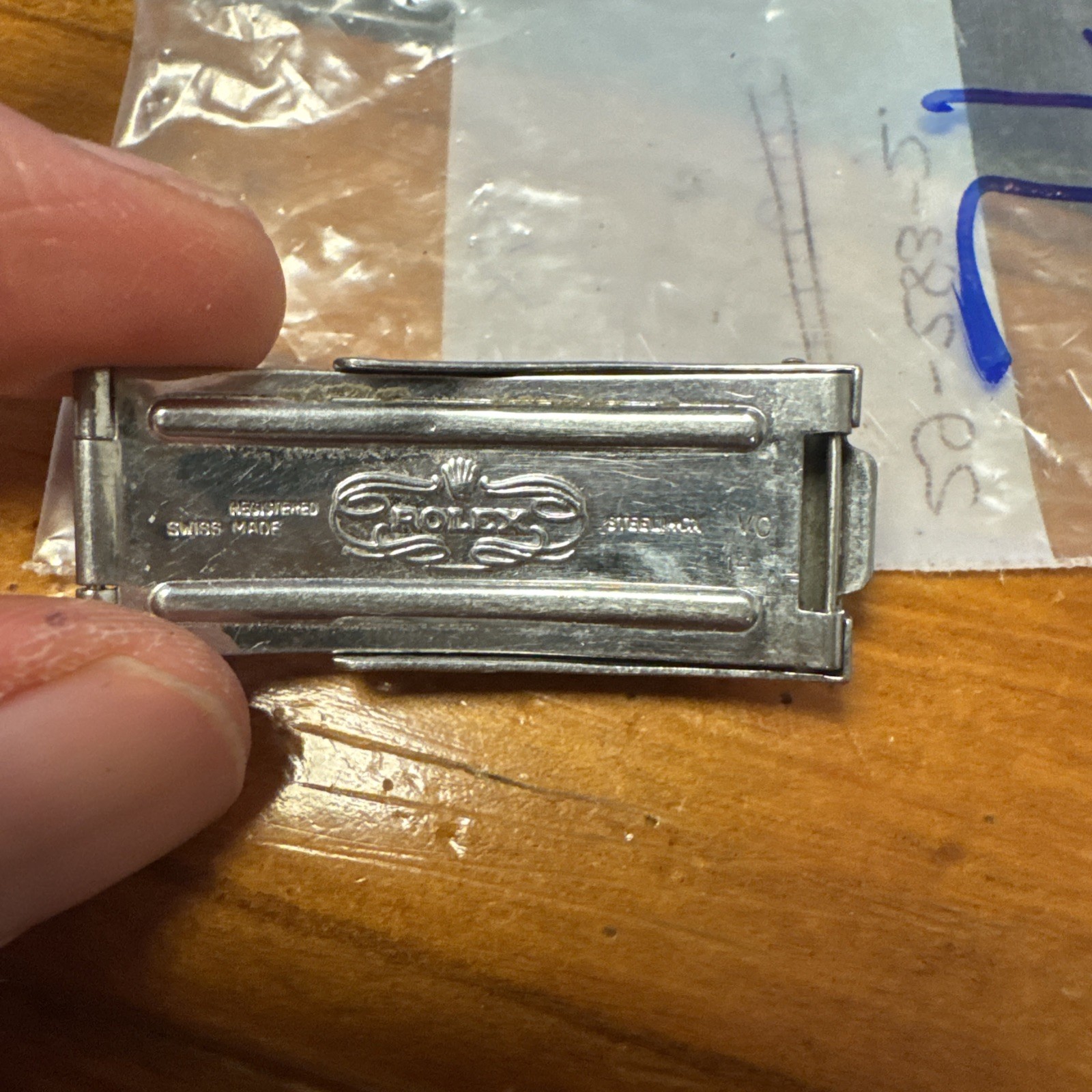 Rolex Oyster Bracelet Clasp 7836 78360 VC 14 1978 1016 1675 16750 1601 (72)