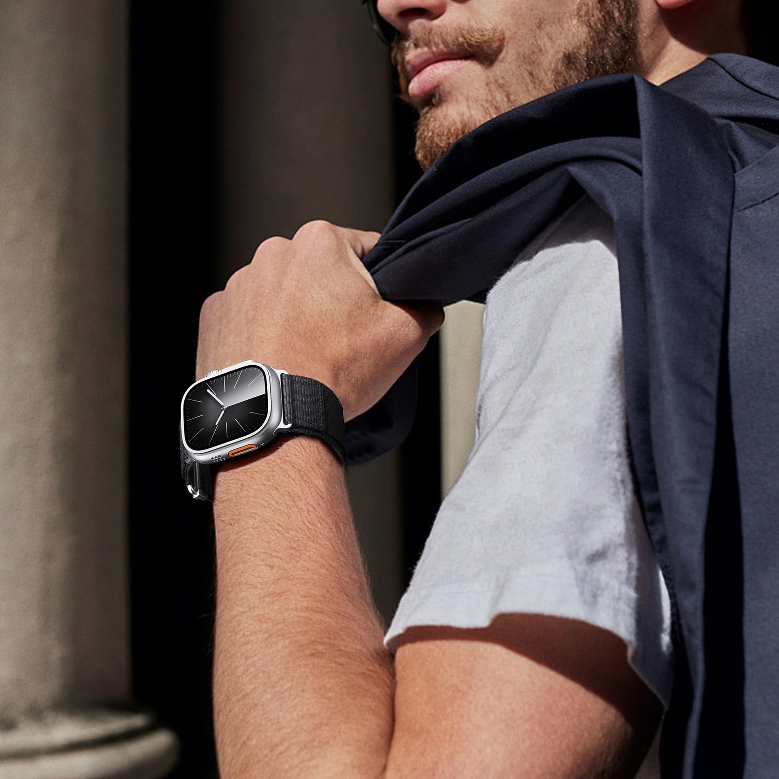 Ultra Watch Band Compatible with Apple Watch Ultra 3/2 /1 Ultra Band 49mm 46mm 4