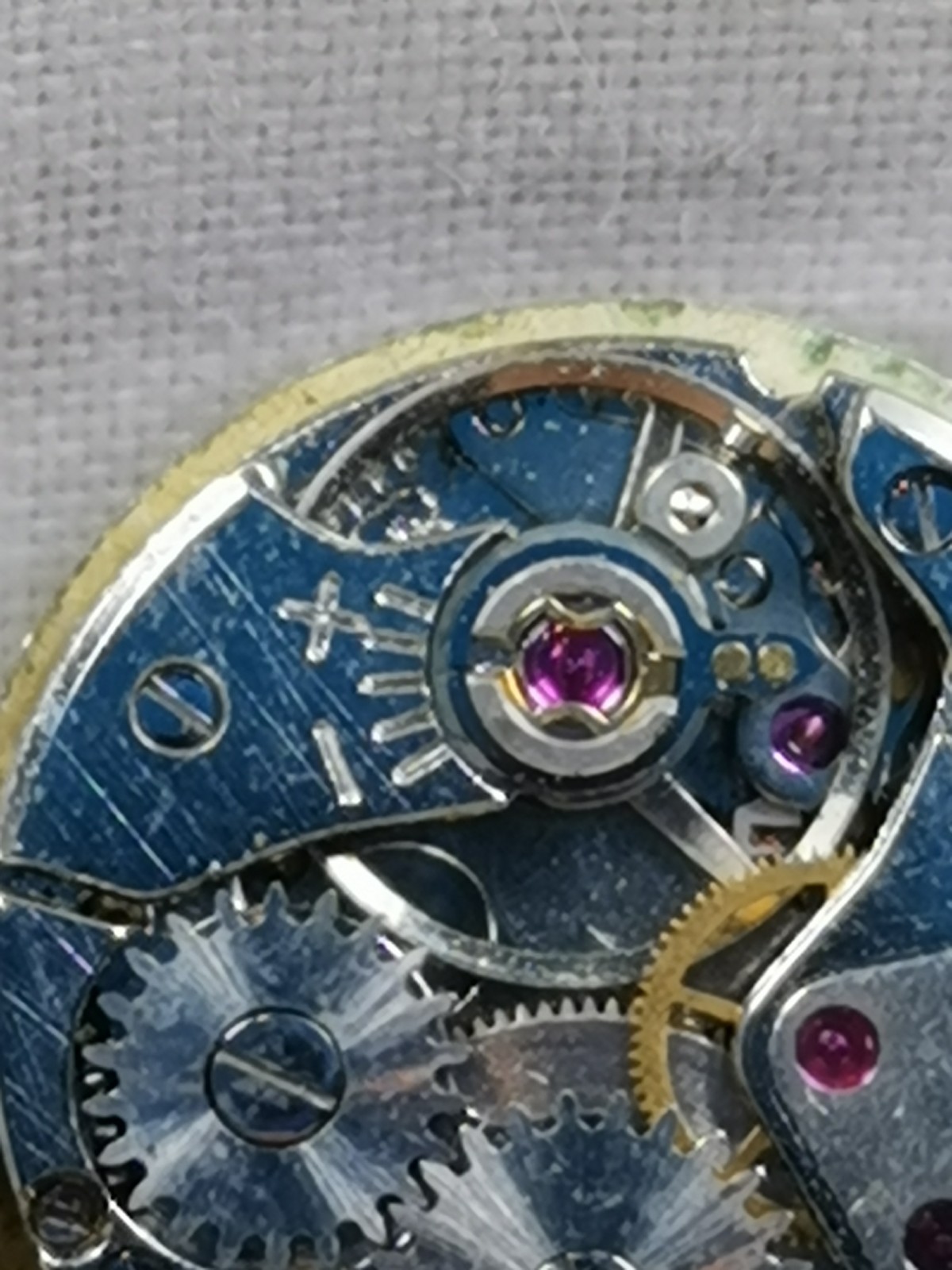 Garrard 21J Cal. ETA 2412 Swiss Wristwatch Movement Repair/Parts