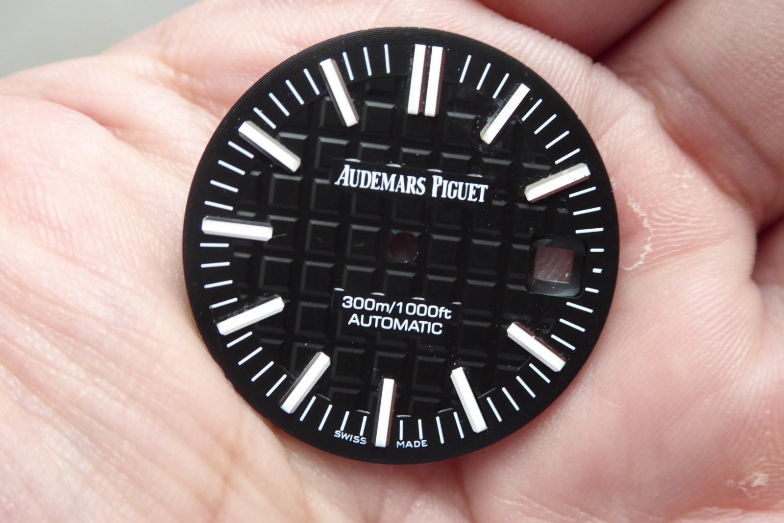 Audemars Piguet Royal Oak Offshore diver black dial 15703ST