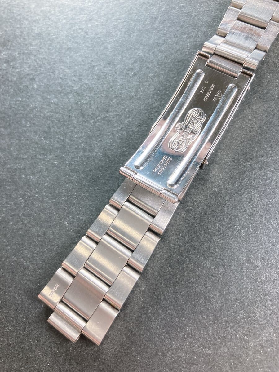 Rolex Oyster Bracelet 78360 FF501 PJ Clasp 20mm SS Used