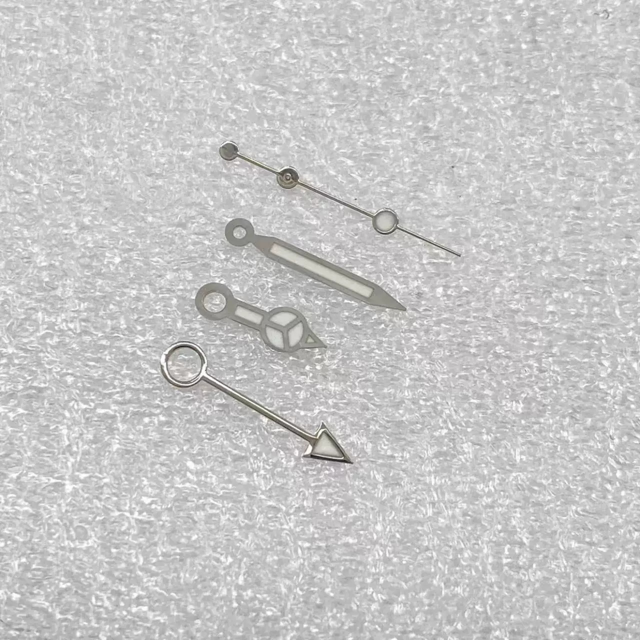 GMT NH34 Watch Hands Ice Blue Green Luminous for NH34 Movement Watch Parts