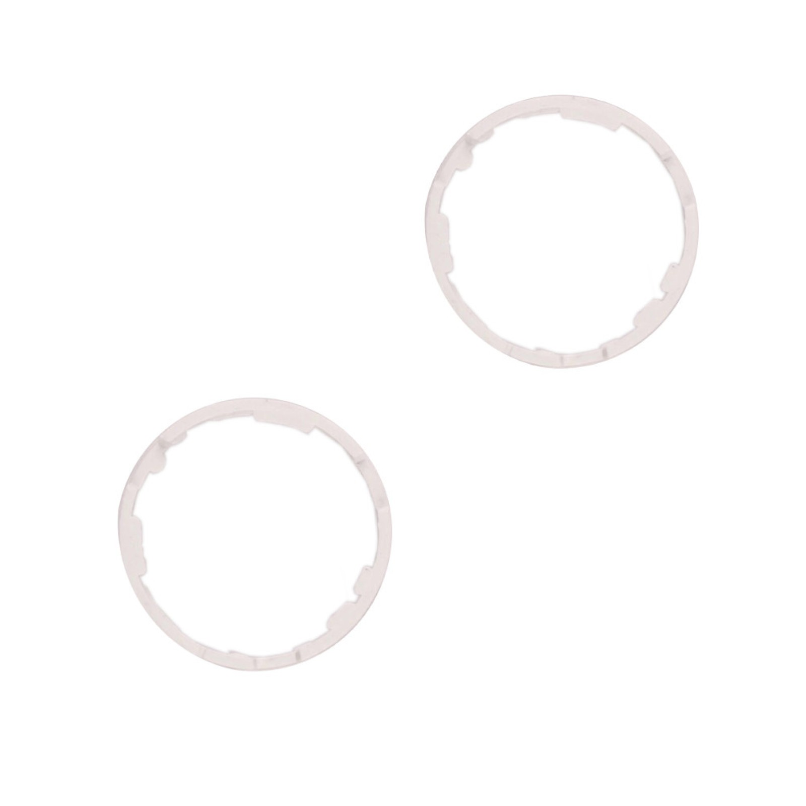 2pcs White Plastic Watch Movement Spacer Ring for 8200 Watch Movement