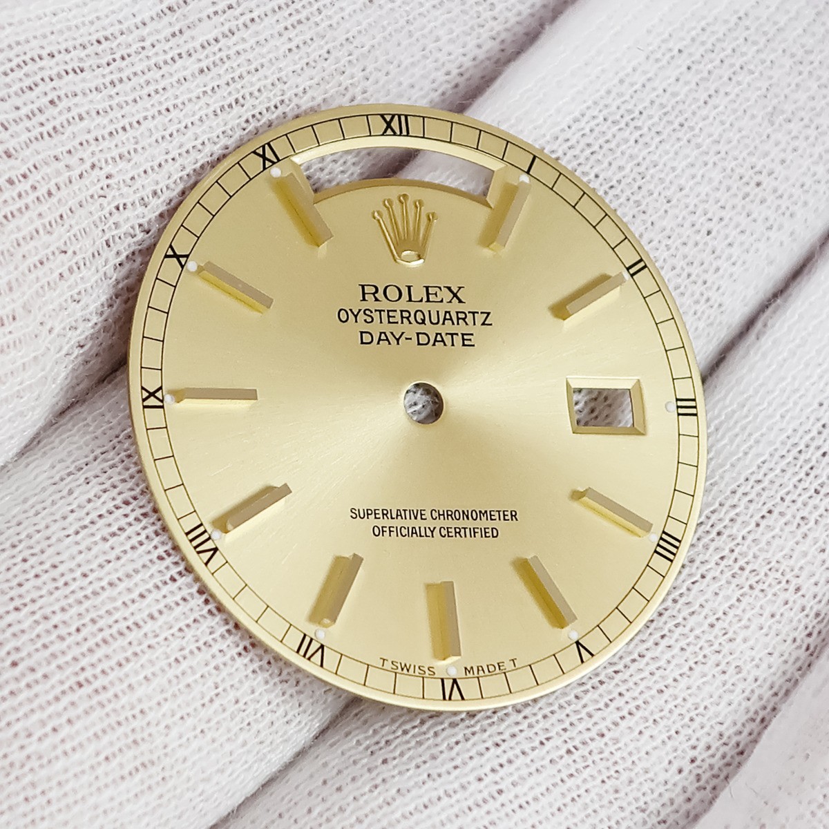 ROLEX Watch parts Original factory Day Date 19018 dial Stainless Steel Ch