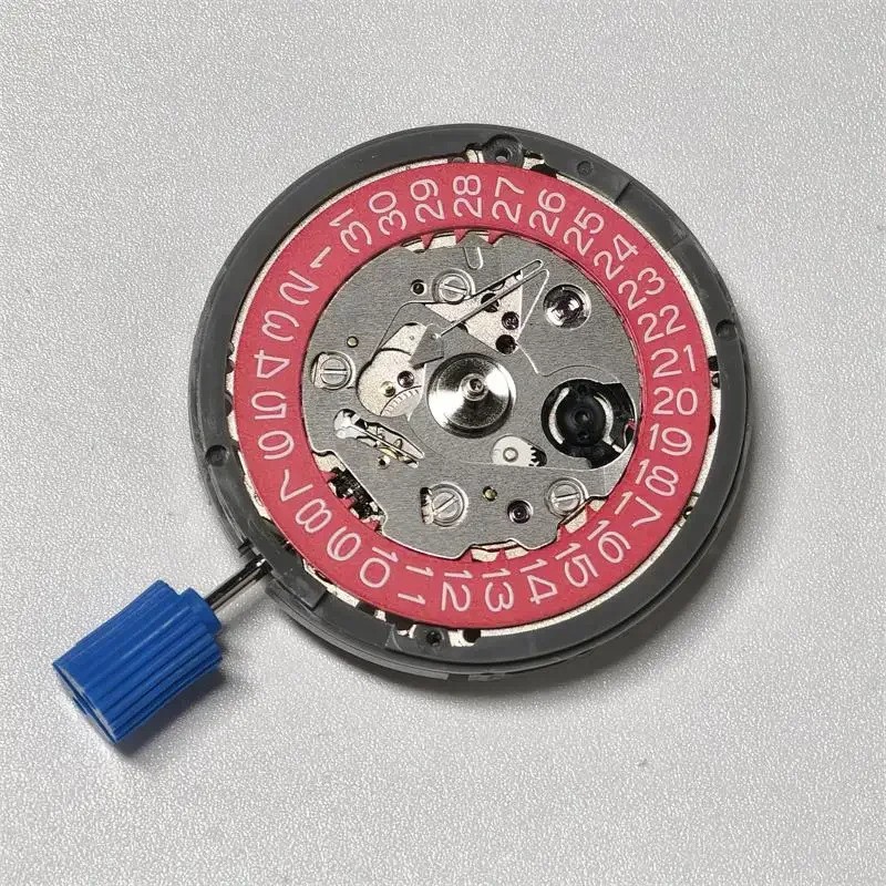 SEIKO (TMI) NH35 NH35A AUTOMATIC WATCH MOVEMENT DATE AT 3H WHITE BLACK DISC