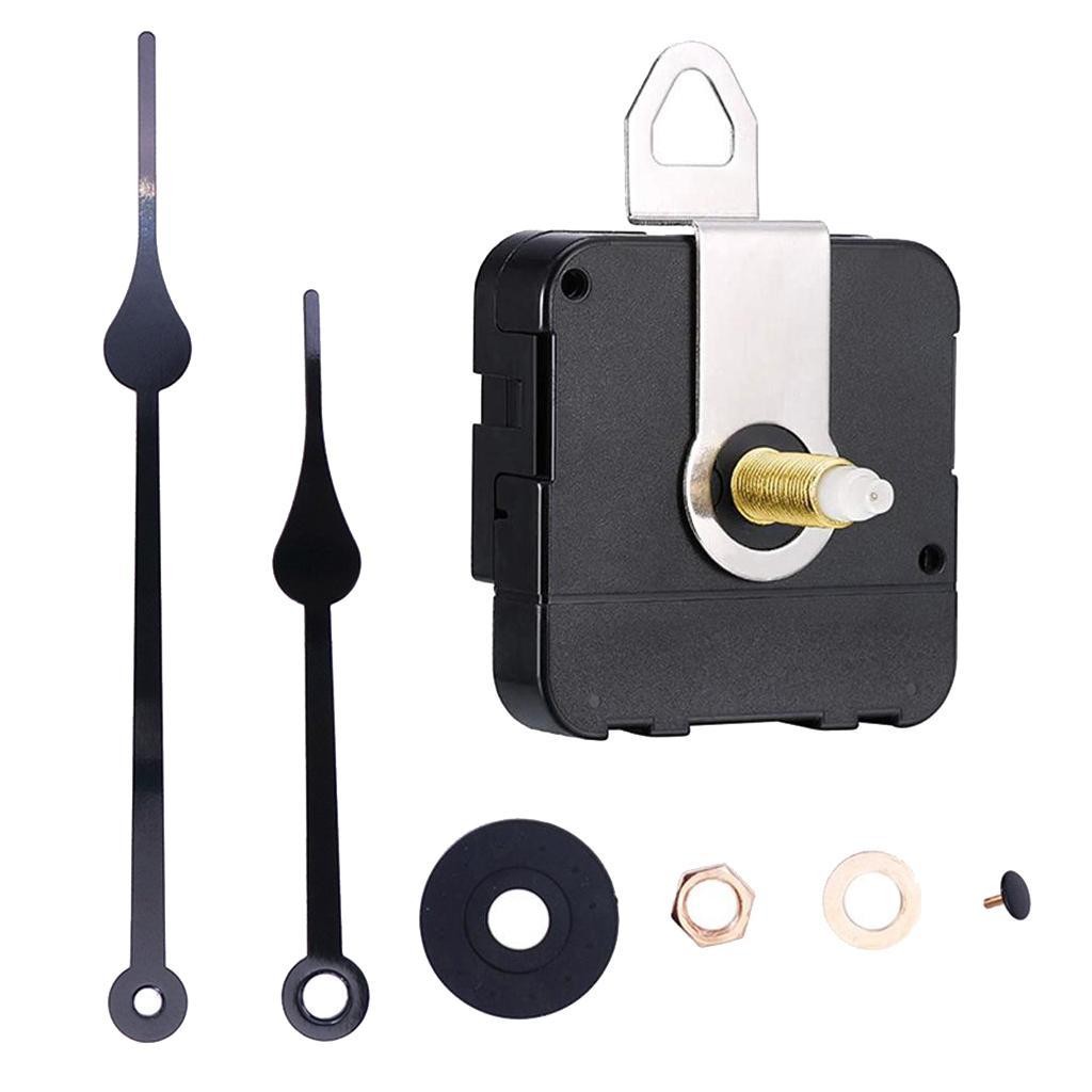 Replacement Clock Movements with 2 Hook for Metal Wall Clock Repair Parts, Fits