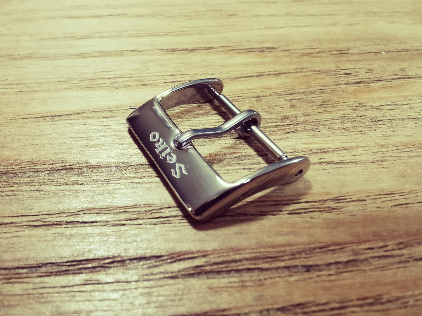 Seiko watch buckles Retro 16mm/18mm silver