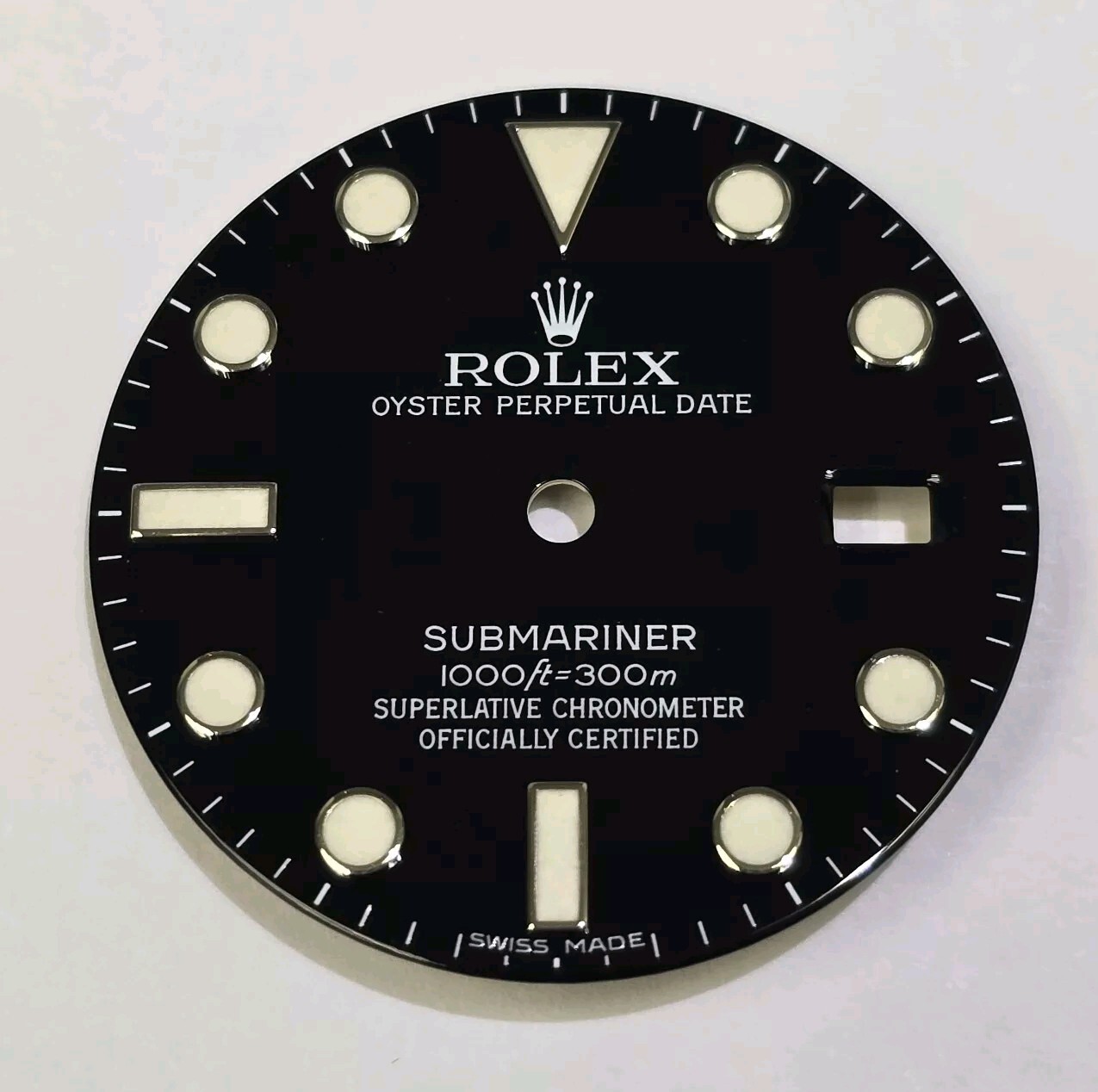 ROLEX 116610 SUBMARINER DATE WATCH BLACK DIAL CHROMALIGHT (NOS & 100% ORIGINAL)