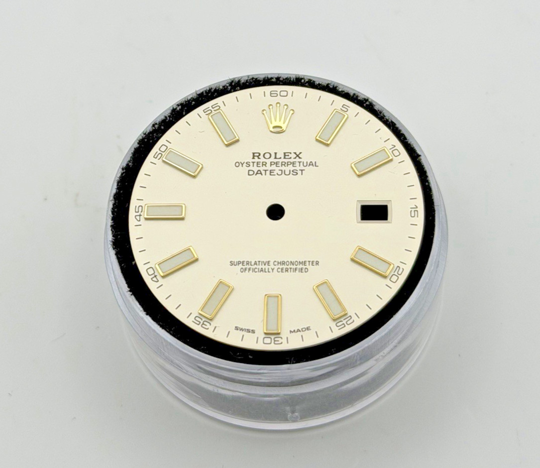 Rolex Datejust II Ivory Index Dial Ref. 116333 / 116303 Factory Original