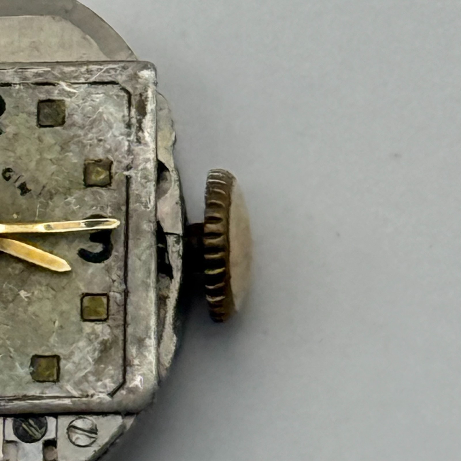 Lady Elgin 650 Watch Movement 19 Jewels U.S.A. Manual Wind Parts Repair 12.7mm