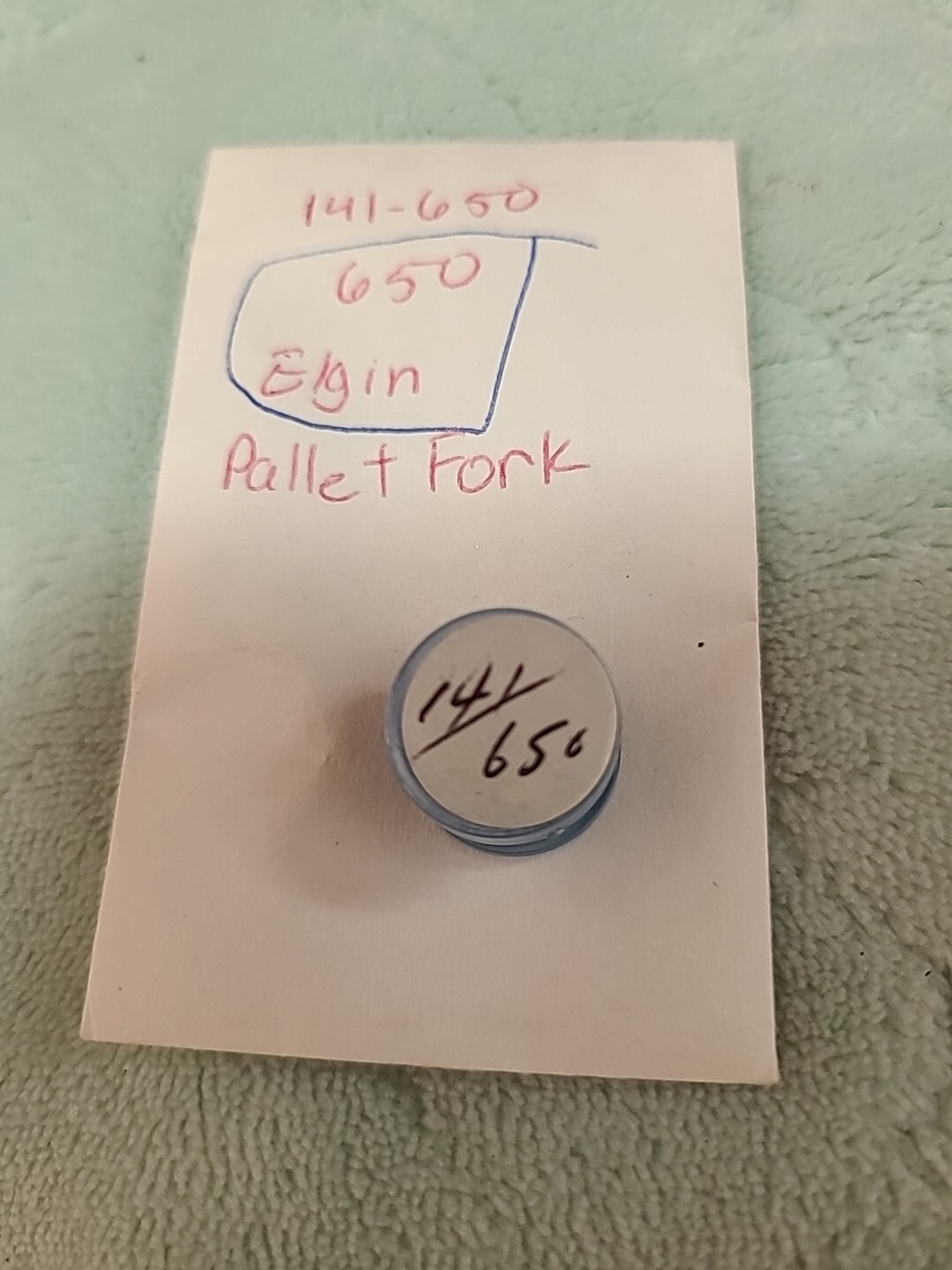 ELGIN 650 #141 PALLET FORK