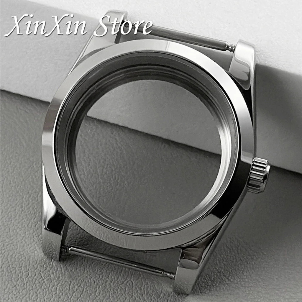 904L Stainless Steel NH35 Fluted Bezel Watch Case 36Mm/40Mm S Crown for NH34 NH3