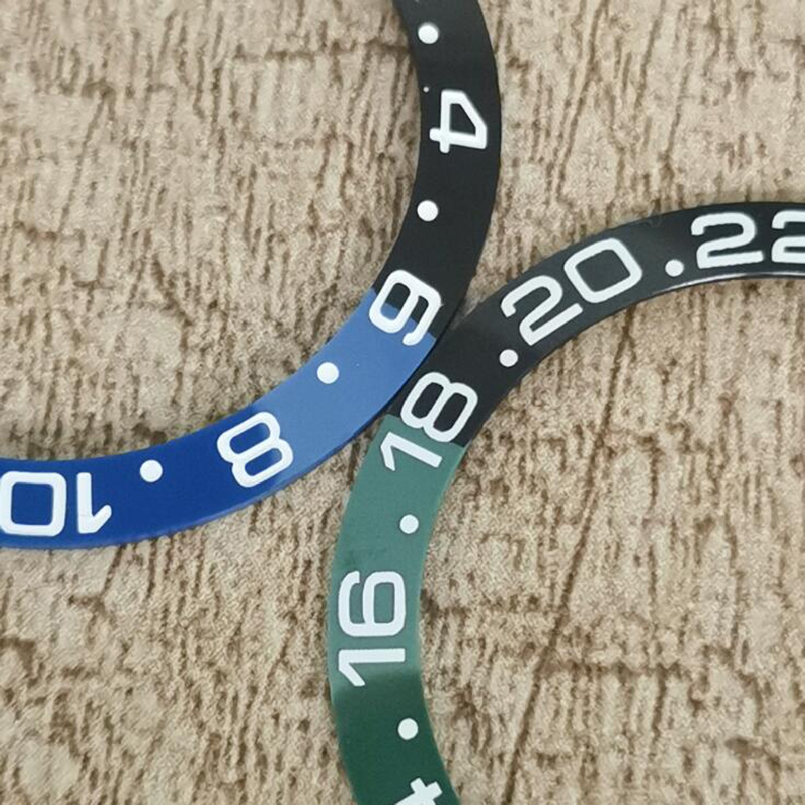 GMT Ceramic Watch Bezel 38MM Inner Diameter 30.5MM for Our 40MM SUB Watch Case