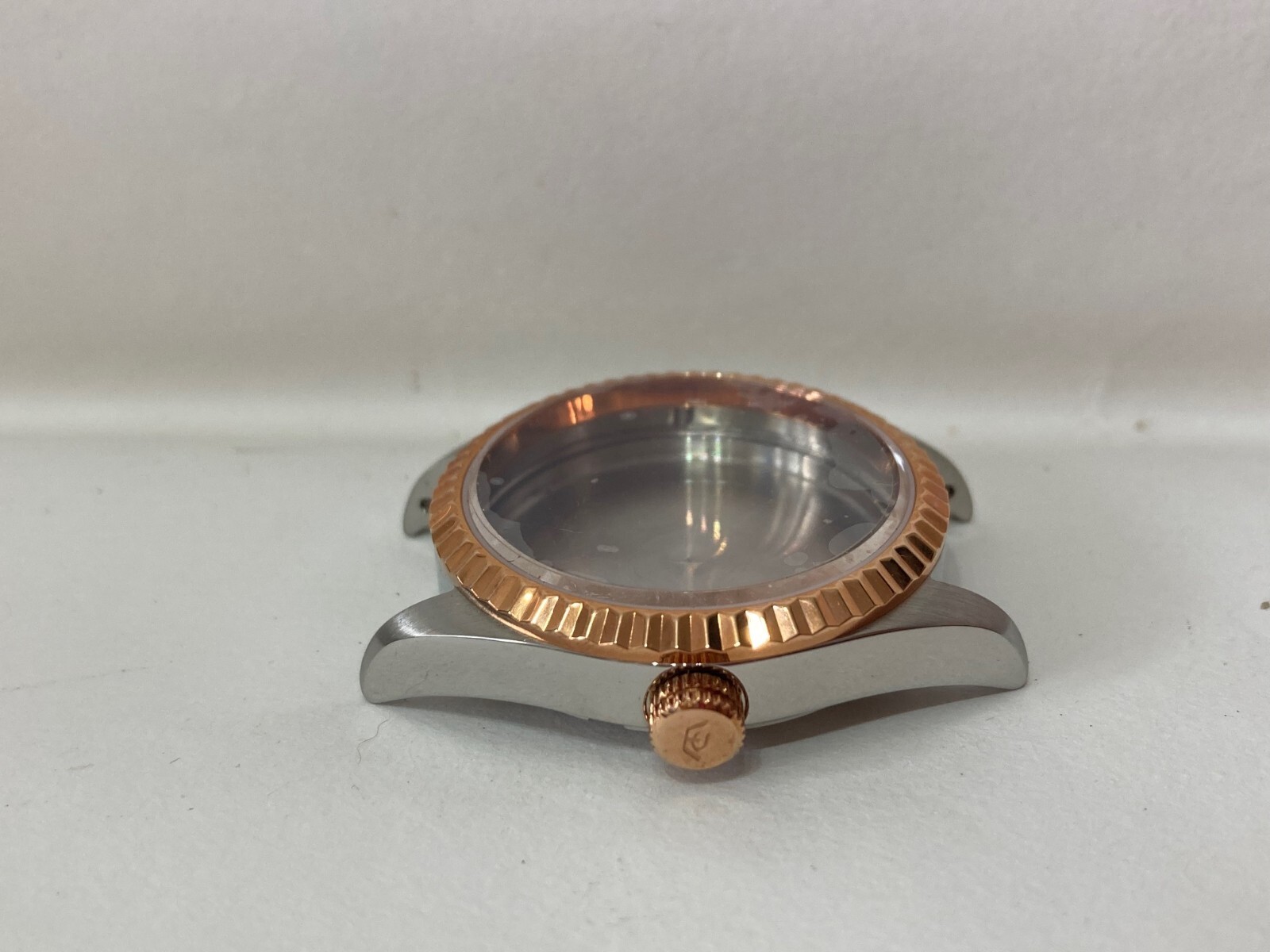 SPARE PARTS ACCESSORY STEEL CASE PHILIP WATCH CARIBE NEW.8