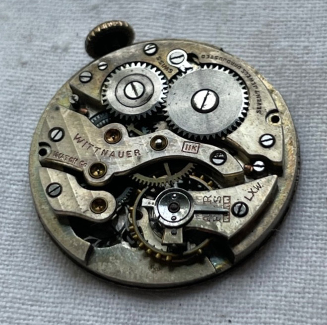 Wittnauer 11K – movement for mens watch AS IS, lot 2105
