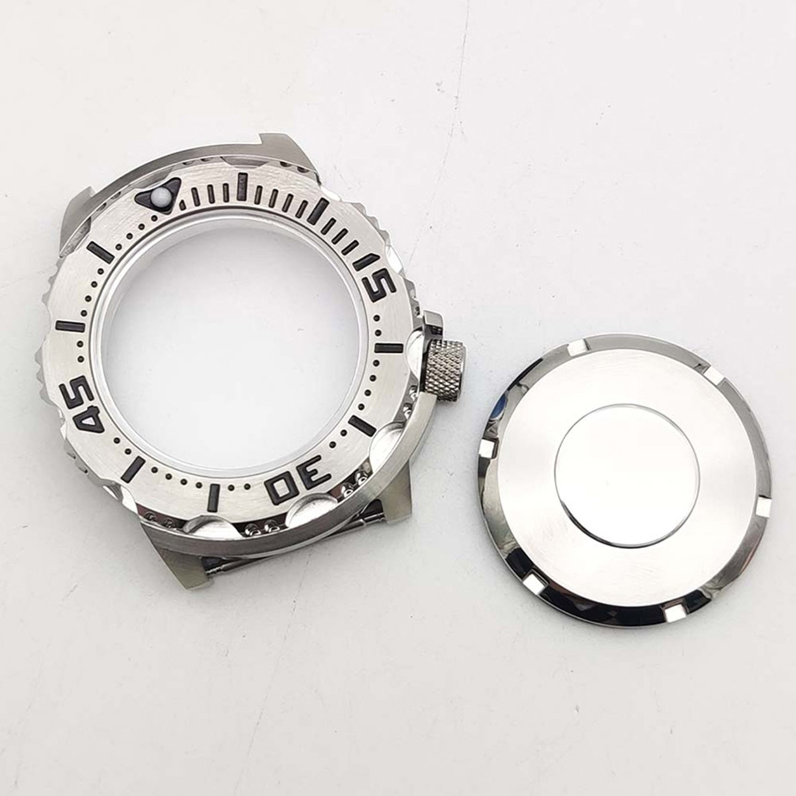 42MM Stainless Steel Watch Case Strap Hands for NH35/NH36/NH38/NH70/4R Movement