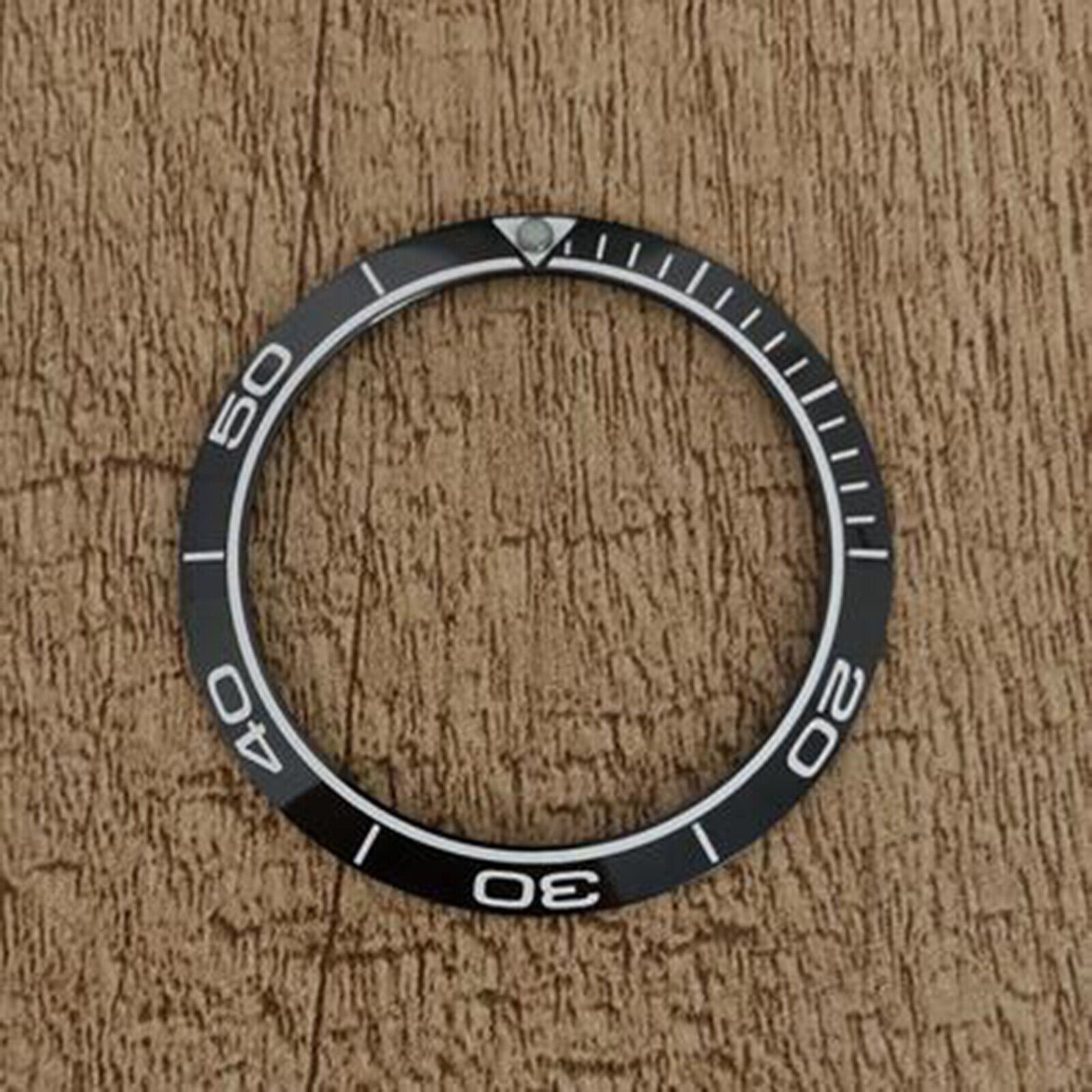 Outer 38MM Inner 30.5MM Watch Bezel Insert Luminous Beads Ceramic /Aluminum Ring