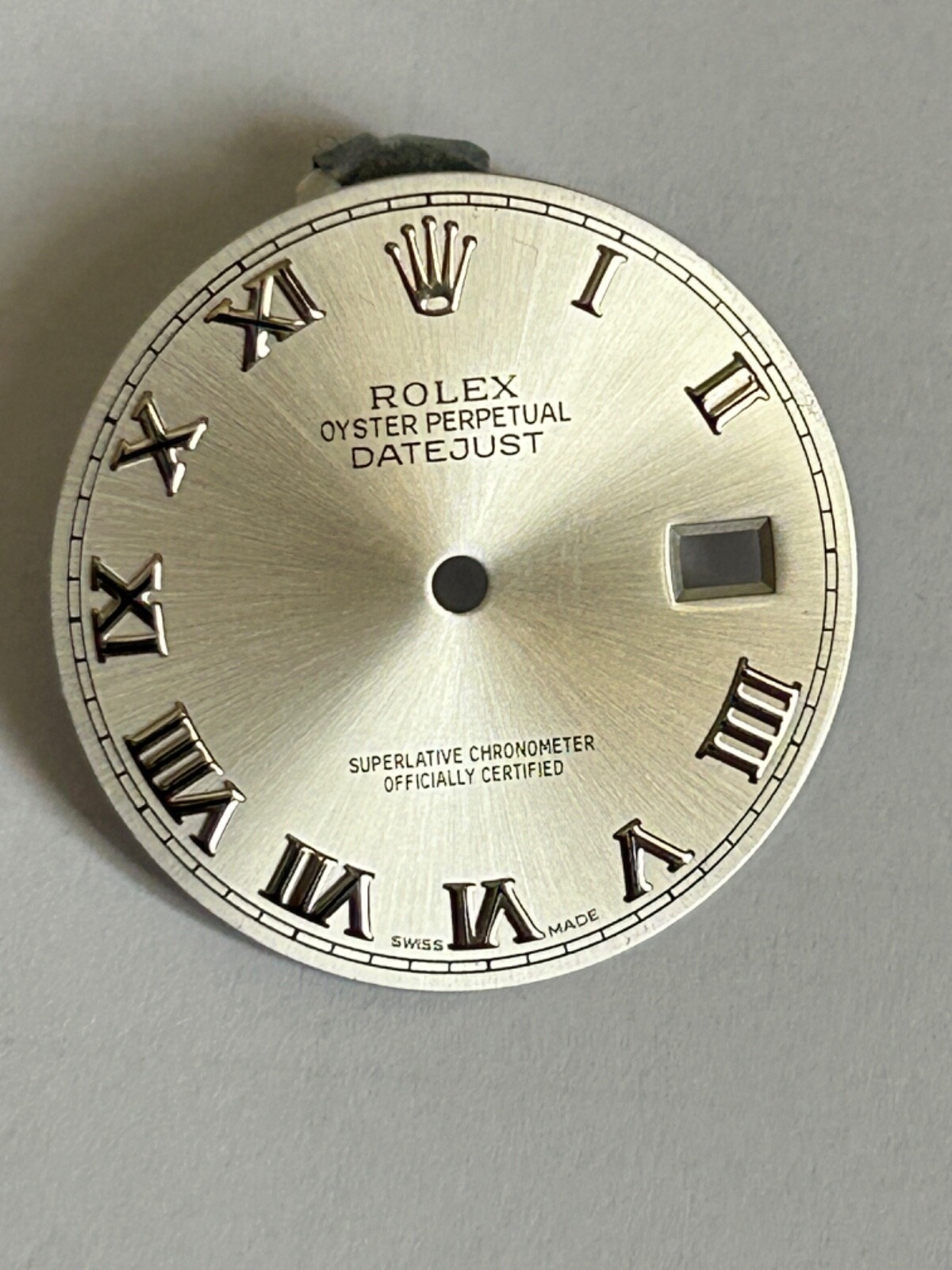 NEW Original Rolex Datejust 116200 Silver Dial with Roman Date from 2019